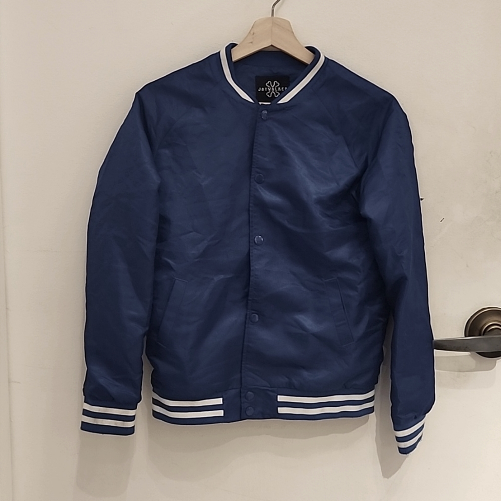 Jaywalker Blue Boys‎ Varsity Jacket size M